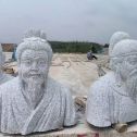 哈尔滨 白麻花岗岩石材人物立体雕刻