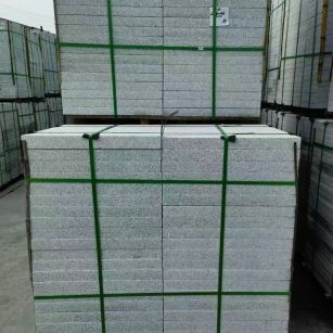 哈尔滨 芝麻白火烧，园林广场市政工程地铺石，1.8~5.0厚均有现货