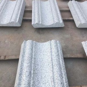 哈尔滨 白麻花岗岩光面别墅线条