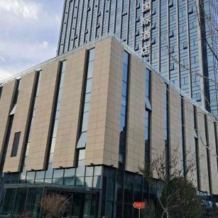 哈尔滨 黄金麻花岗岩外墙干挂