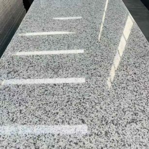 哈尔滨 白麻花岗岩光面毛板