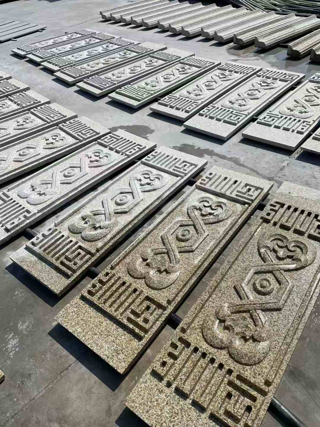 哈尔滨 黄金麻花岗岩外墙雕刻板