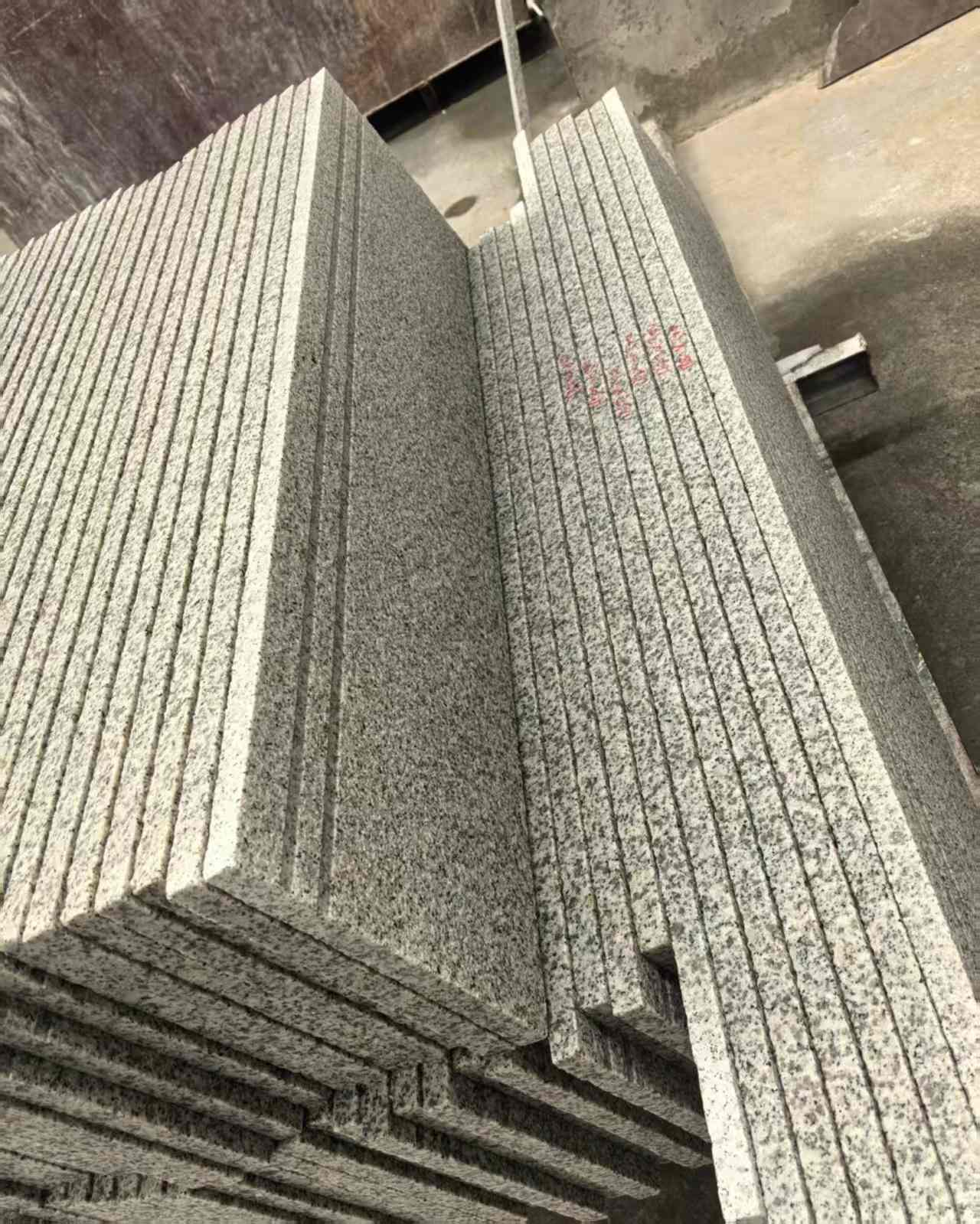 哈尔滨 白麻荔枝面花岗岩楼梯踏步