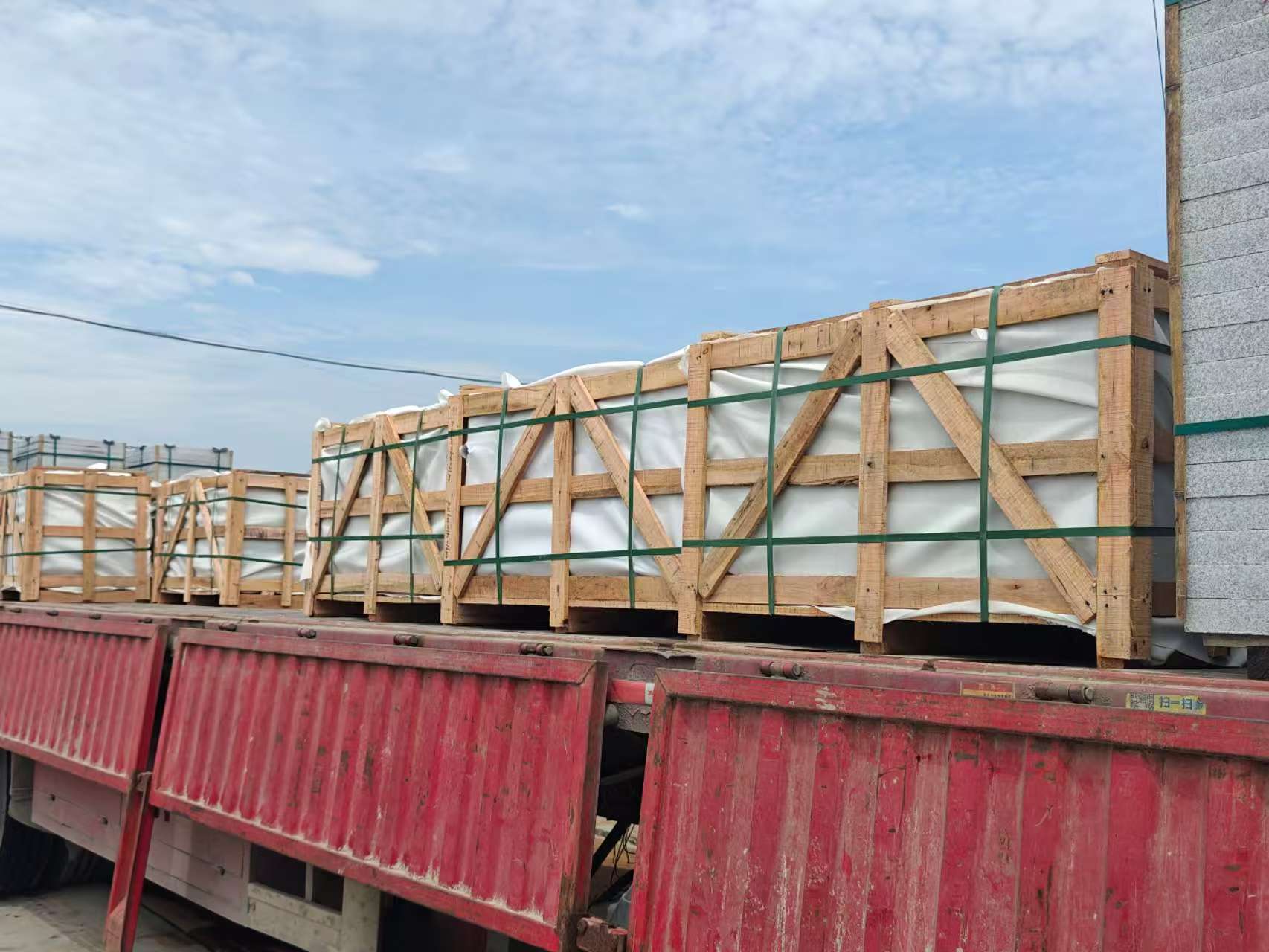 哈尔滨 芝麻白花岗岩地铺石出口专车-泰国游